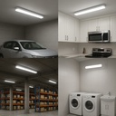 Pantalla estanca LED Luminaries lineal enlazable exterior 60cm 30W IP65 6000K 