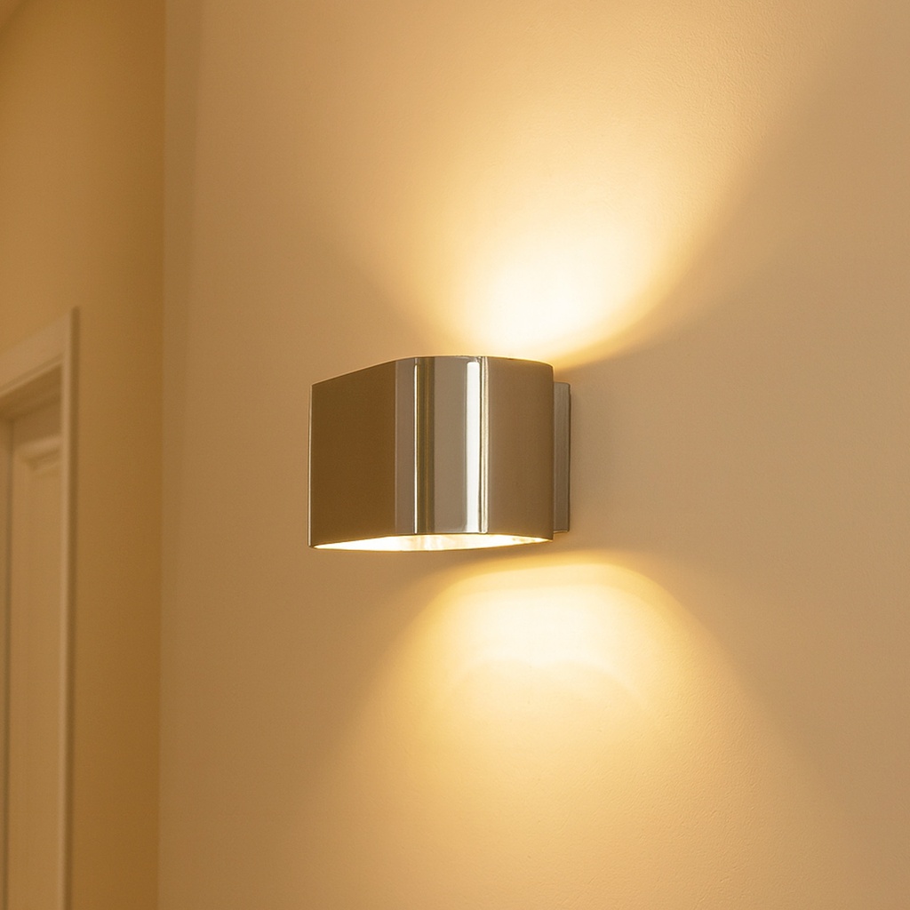 Apliques de Pared Interior con Illuminación Arriba y Abajo"BAYONA PRO"-G9 Bombilla no incluida