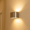 Apliques de Pared Interior con Illuminación Arriba y Abajo"BAYONA PRO"-G9 Bombilla no incluida