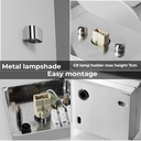 Apliques de Pared Interior con Illuminación Arriba y Abajo"BAYONA PRO"-G9 Bombilla no incluida