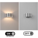 Apliques de Pared Interior con Illuminación Arriba y Abajo"BAYONA PRO"-G9 Bombilla no incluida