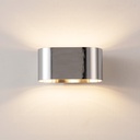 Apliques de Pared Interior con Illuminación Arriba y Abajo"BAYONA PRO"-G9 Bombilla no incluida