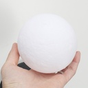 Aplique Led circular metal negro con foco lectura orientable 3w y una bola impresora"LINDAU"