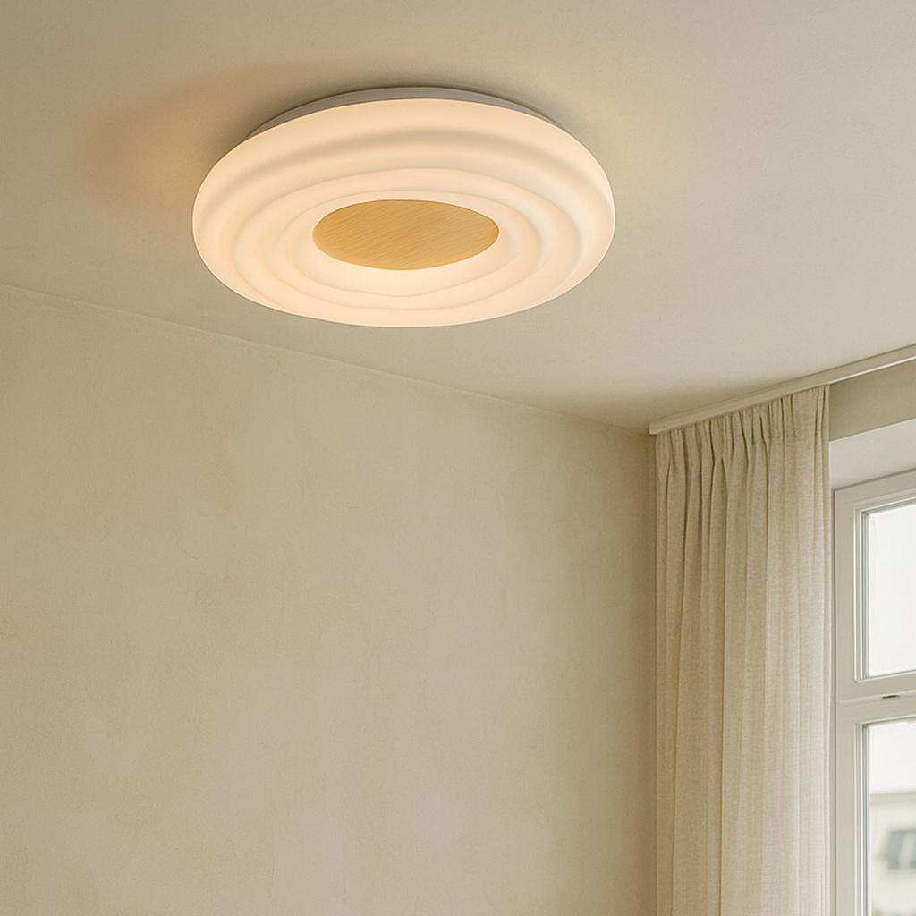 LED ceiling light D370*70MM AC230V 30W, CE ROHS CCT 3000-4000-6000K "Flor"