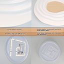 LED ceiling light D370*70MM AC230V 30W, CE ROHS CCT 3000-4000-6000K "Flor"