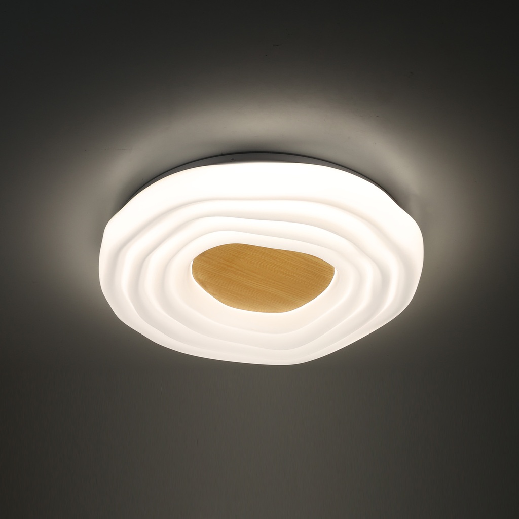 LED ceiling light D370*70MM AC230V 30W, CE ROHS CCT 3000-4000-6000K "Flor"