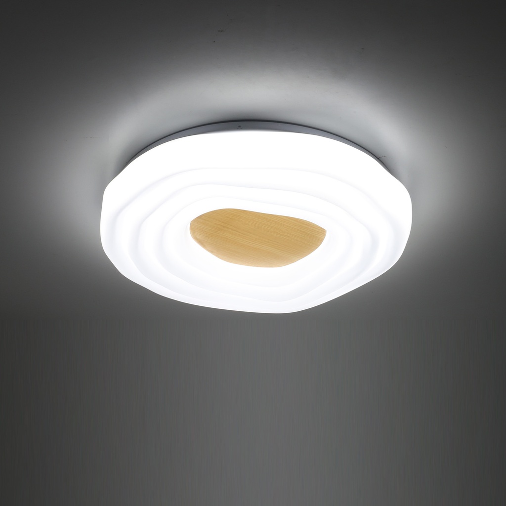 LED ceiling light D370*70MM AC230V 30W, CE ROHS CCT 3000-4000-6000K "Flor"