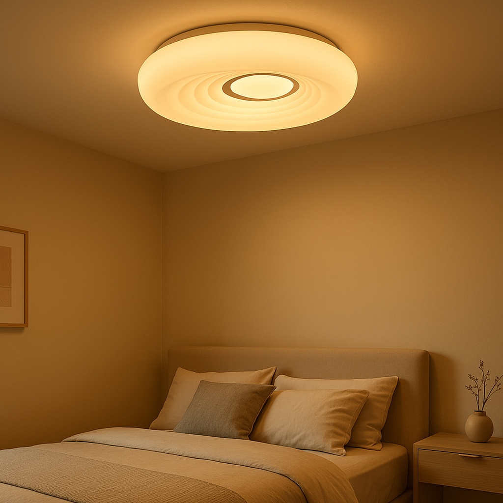 LED ceiling light D480*90MM AC230V 40W, CE ROHS CCT 3000-4000-6000K "Flor"