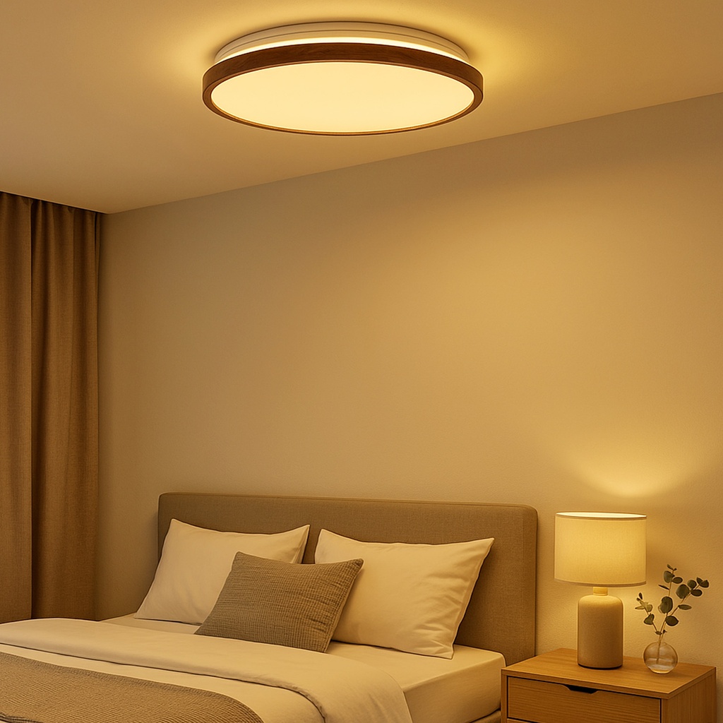 LED ceiling light D480*90MM AC230V 40W, CE ROHS CCT 3000-4000-6000K "Flor"