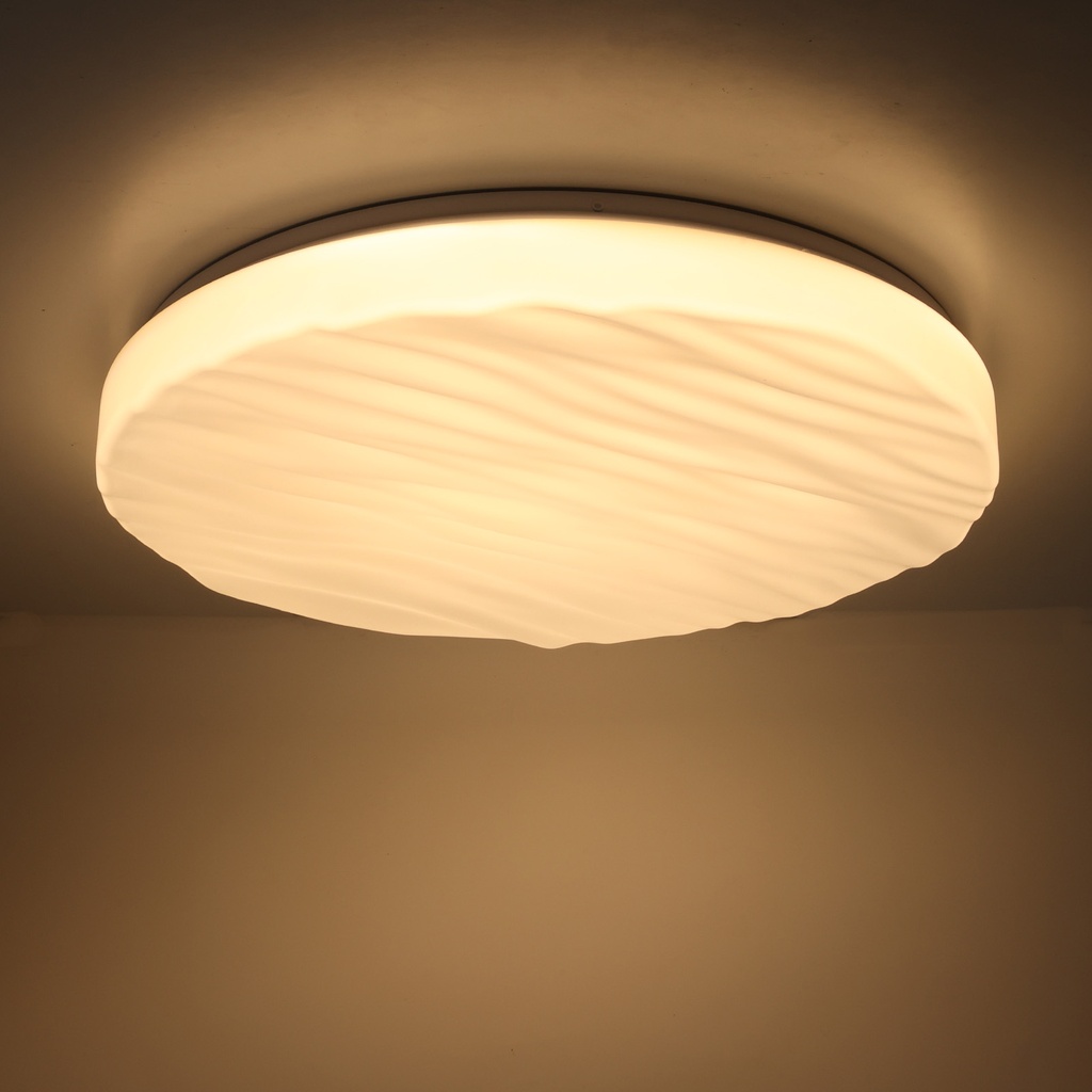 LED ceiling light D480*90MM AC230V 40W, CE ROHS CCT 3000-4000-6000K "WAVE"