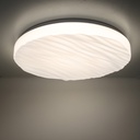 LED ceiling light D480*90MM AC230V 40W, CE ROHS CCT 3000-4000-6000K "WAVE"