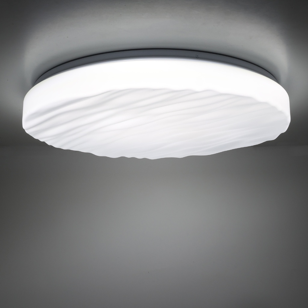 LED ceiling light D480*90MM AC230V 40W, CE ROHS CCT 3000-4000-6000K "WAVE"