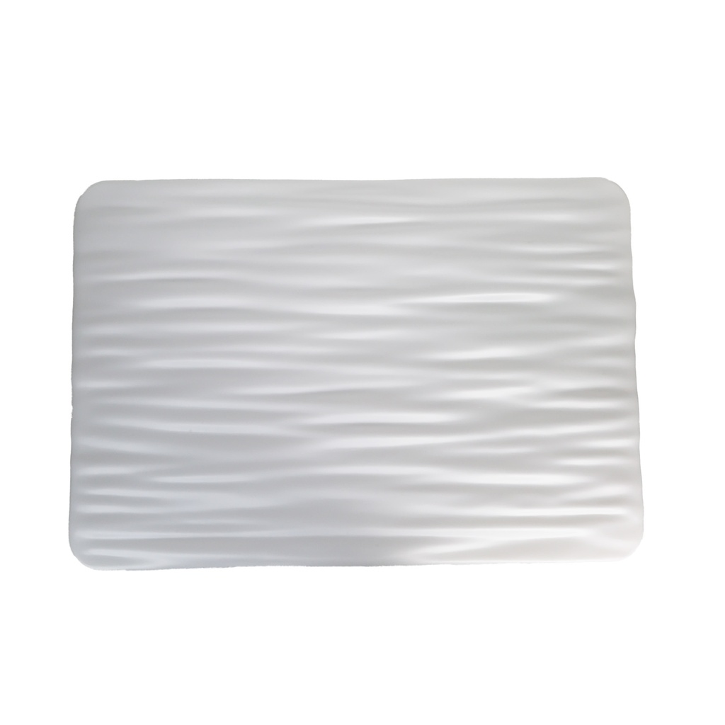 Plafón LED Rectangular 90W 945×645×75 mm – CCT 3000/4000/6000K, Color Seleccionable, Acrílico, Regulable con Mando a Distancia “WAVE”