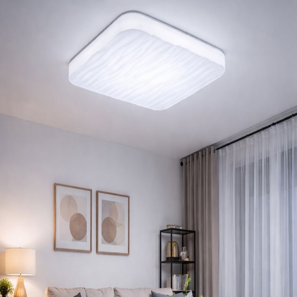LED ceiling light 480*480MM AC230V 50W, CE ROHS CCT 3000-4000-6000K With remote control