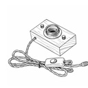 Aplique de madera rectangurar para pared con cable trenzada y enchufe, estilo retro, E27 “KAMA”