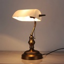 Lámpara de Mesa y Escritorio Vintage "BANQUERO"  E27