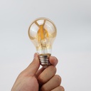 Bombilla LED A60 E27 vintage gold filamento- 4W - 2300K