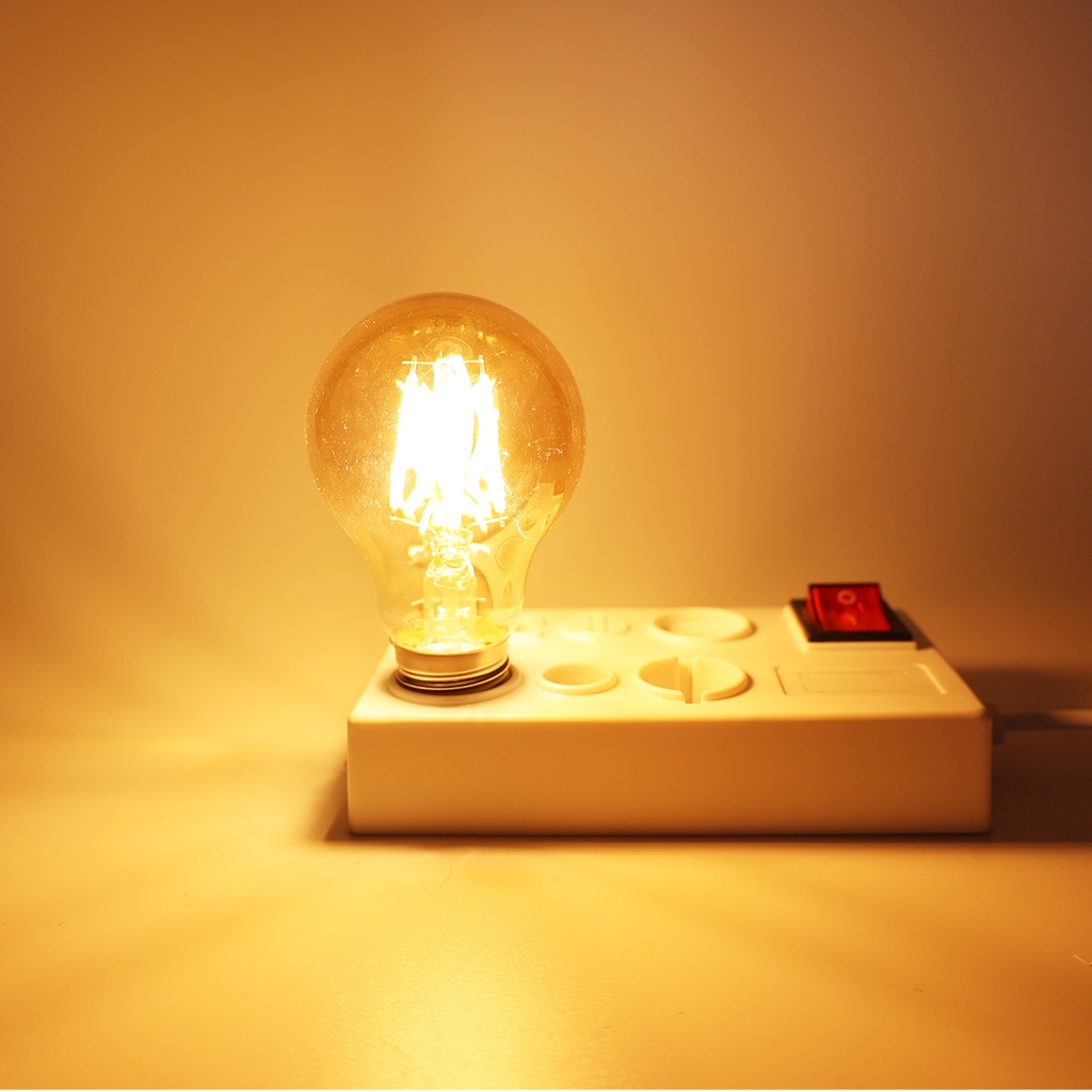 Bombilla LED A60 E27 vintage gold filamento- 4W - 2300K