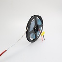 TIRA LED 24V DC-50W-10W/m-Ancho 8mm-120 LEDs SMD2835/metro-18W/m-Monocolor-Corte cada 5cm-IP20-5 metros