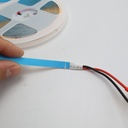 Tira LED COB de 50W (10W/m), 24V DC, 8mm de Ancho, 320 Chips por Metro, IP20, Corte Cada 5cm, 5 Metros