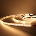 TIRA LED 24V DC-10W/metro-Ancho 8mm monocolor-120 chips/metro-SMD2835-IP65-110lm/W-Corte cada 5cm-5metros