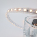 TIRA LED 24V DC-10W/metro-Ancho 8mm monocolor-120 chips/metro-SMD2835-IP65-110lm/W-Corte cada 5cm-5metros