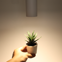 Lámpara Colgante de Techo Moderno Aluminio Minimalista en Forma de Tubo 40cm con Portalámpara GU10, Altura Ajustable"RIOM" 