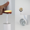 Lámpara Colgante de Techo Moderno Aluminio Minimalista en Forma de Tubo 40cm con Portalámpara GU10, Altura Ajustable"RIOM" 
