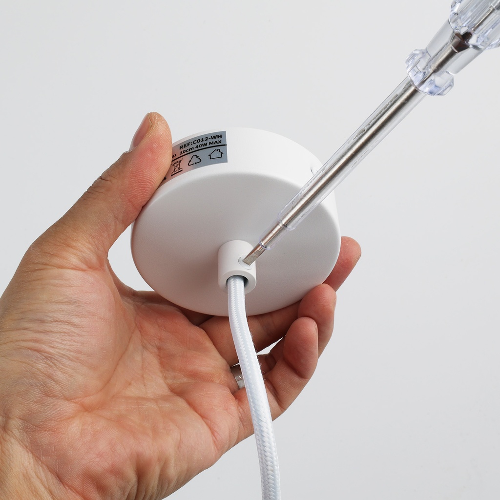 Lámpara Colgante de Techo Moderno Aluminio Minimalista en Forma de Tubo 20cm con Portalámpara GU10, Altura Ajustable "LAON"