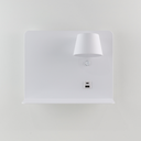 Aplique de Pared Orientable 6W con Carga USB y Type C, 2700K-6000K, Chips Osram, Driver KGP "SION"