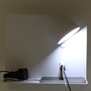 Aplique de Pared Orientable 6W con Carga USB y Type C, 2700K-6000K, Chips Osram, Driver KGP "SION"