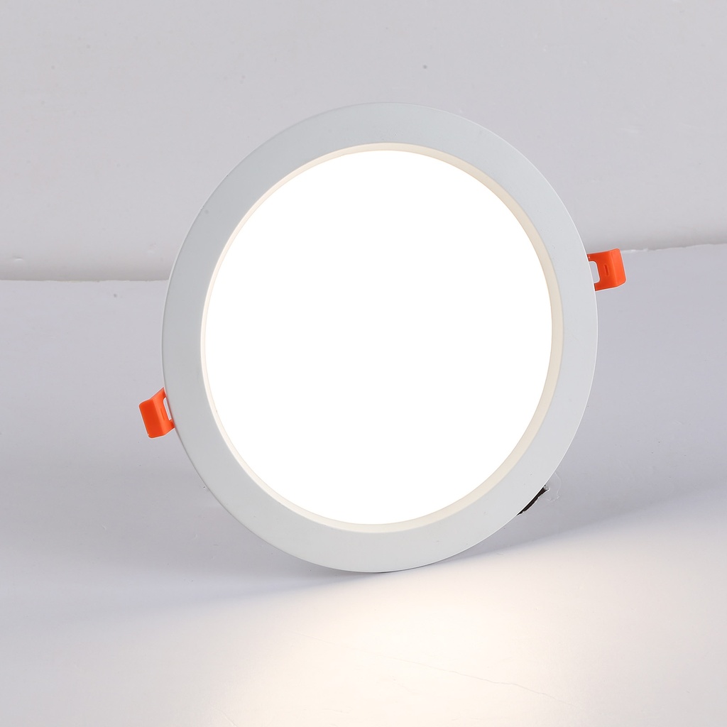 Downlight LED Circular Empotrable - Corte: Ø 190mm - 25W- Alta Efeciencia 115lm/w-IP20 CCT color seleccionable de 3000K-4000K-6000K