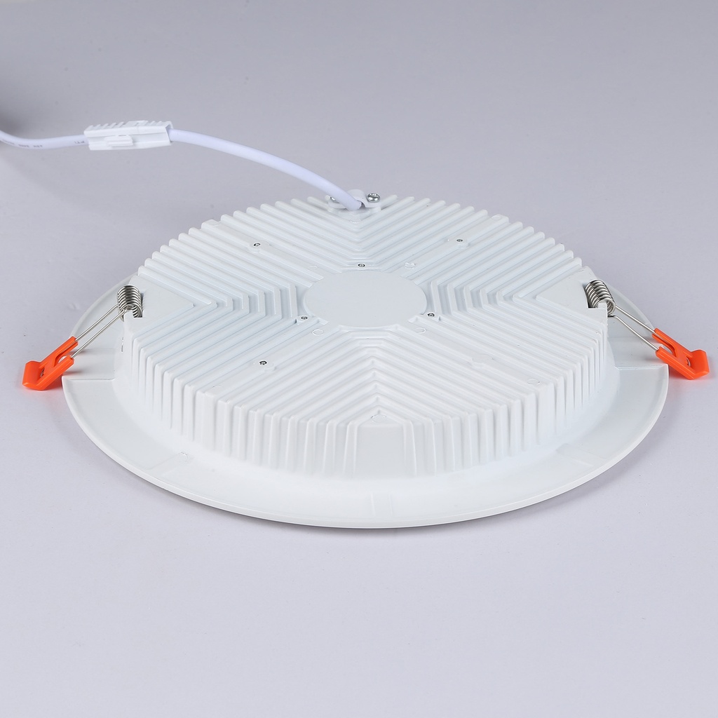 Downlight LED Circular Empotrable - Corte: Ø 190mm - 25W- Alta Efeciencia 115lm/w-IP20 CCT color seleccionable de 3000K-4000K-6000K