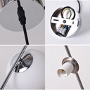 Lámpara Colgante Bola Cristal "MOON"- E27  ø 18cm Diseño Minimalista, Cristal Opalino, Para Interiores Clásicos, Retro O Contemporáneos