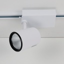 Foco Carril LED Aluminio Monofásico CCT 3000K-4000K-6000K 40W - Driver PHILIPS - 3600lm