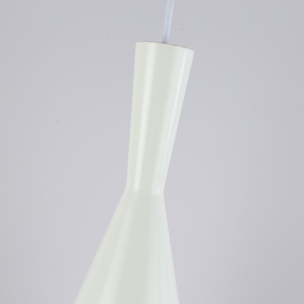 Lámpara Colgante de cúpla Retro Industrial de Techo con Pantalla de Aluminio, Altura Ajustable E27 "CONICA"