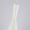 Lámpara Colgante de cúpla Retro Industrial de Techo con Pantalla de Aluminio, Altura Ajustable E27 "CONICA"