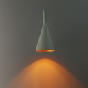 Lámpara Colgante de cúpla Retro Industrial de Techo con Pantalla de Aluminio, Altura Ajustable E27 "CONICA"