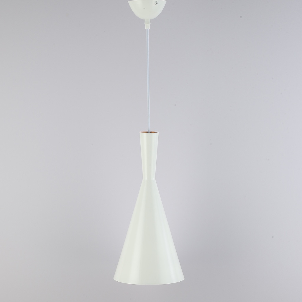Lámpara Colgante de cúpla Retro Industrial de Techo con Pantalla de Aluminio, Altura Ajustable E27 "CONICA"