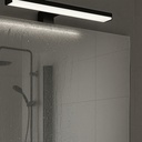 Aplique de pared LED para baño, espejo y mueble, diseño slim IP44, 8W, 30 cm, en aluminio con luz blanca neutra de 4000K