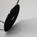 Lámpara de Pie Esférica "OLAYA" E27, Vidrio Blanco y Metal Dorado, Estilo Nórdico Moderno, ⌀22cm, para Sala y Dormitorio