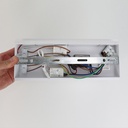 Aplique de pared para lectura con puerto USB - Iluminación ambiental 7W con foco lectura 3W 2700K "VIENA"(Izquierdo)