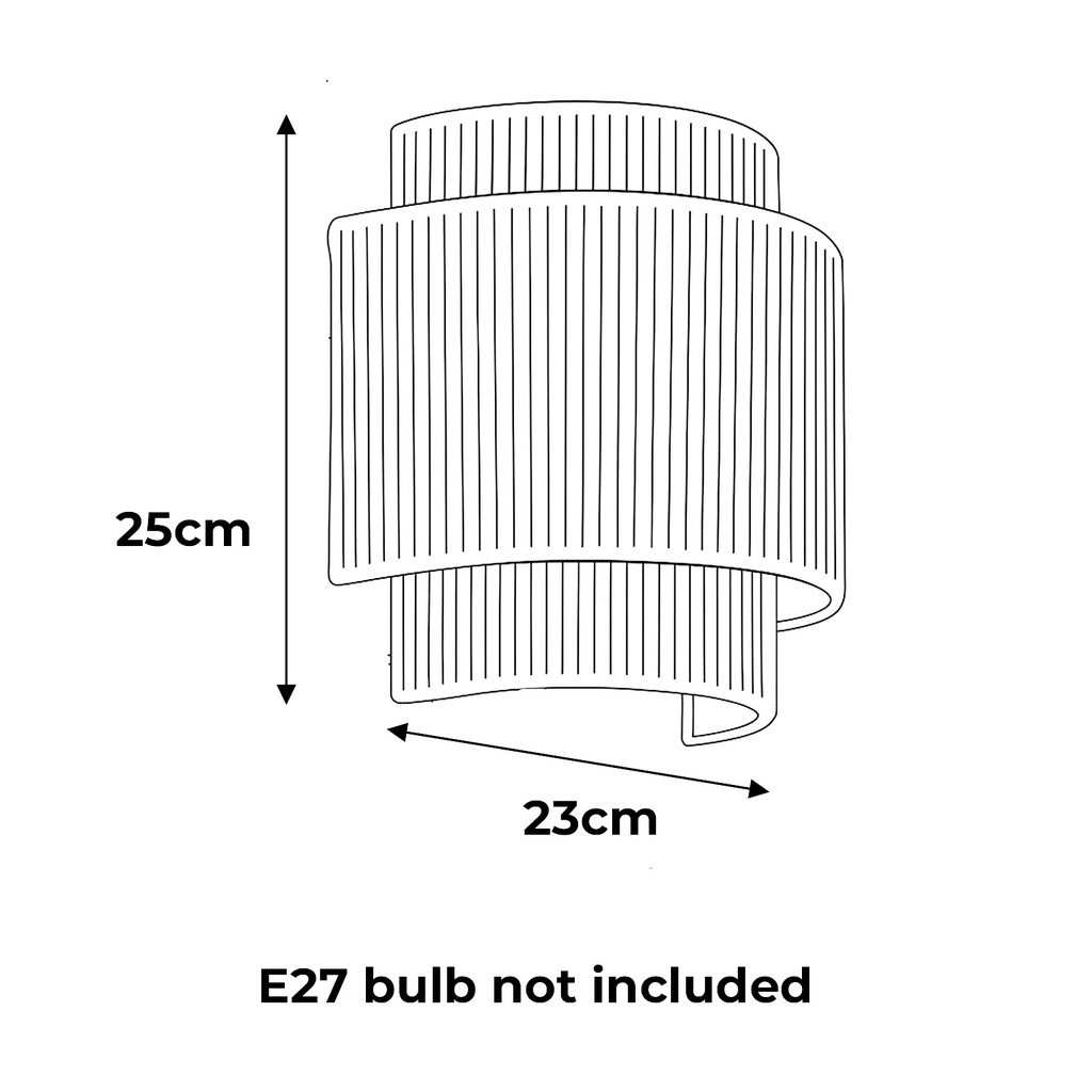 Aplique de Pared Moderno de Cuerda de Yute: Luces Tejidas a Mano para Dormitorio y Sala de Estar, Estilo Rústico Bohemio "DALIA"-E27