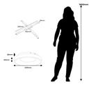 Plafón LED 36W Circular Metal Ø40 cm 3000K-4000K-6000K Seleccionable Philips Driver 4500lm CRI 85 No Parpadeo