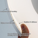 Plafón LED de Diseño 40W Circular Metal Ø50 cm 3000K-4000K-6000K Seleccionable Philips Driver 5000lm CRI 85 No Parpadeo 