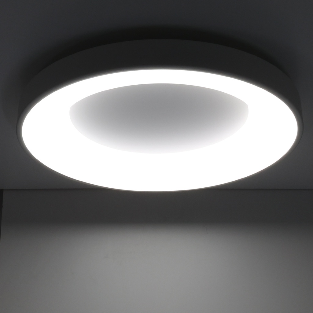 Plafón LED de Diseño 40W Circular Metal Ø50 cm 3000K-4000K-6000K Seleccionable Philips Driver 5000lm CRI 85 No Parpadeo 