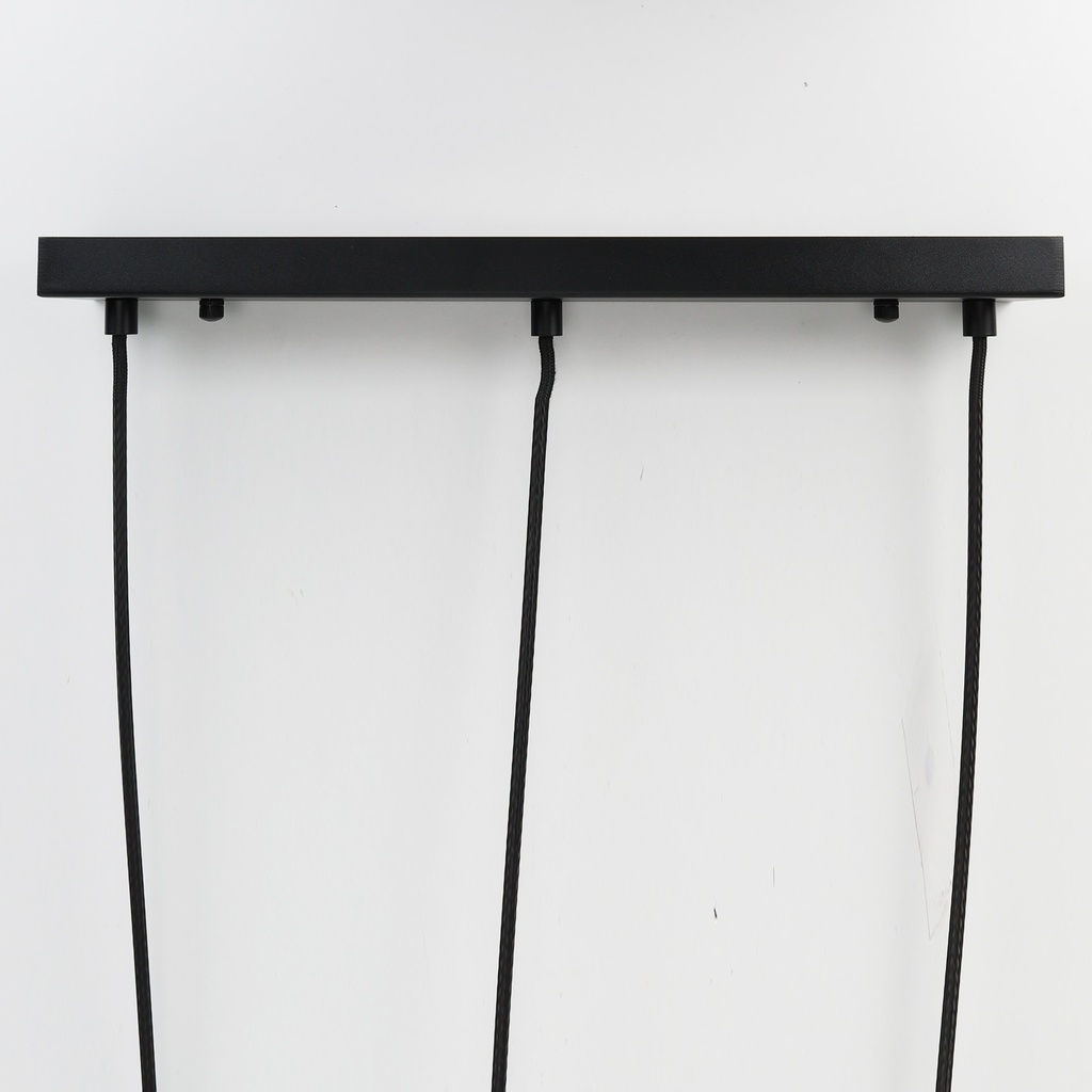 Lámpara colgante triple tubos estilo minimalista "VARILLA" - GU10 30cm