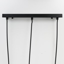 Lámpara colgante triple tubos estilo minimalista "VARILLA" - GU10 30cm