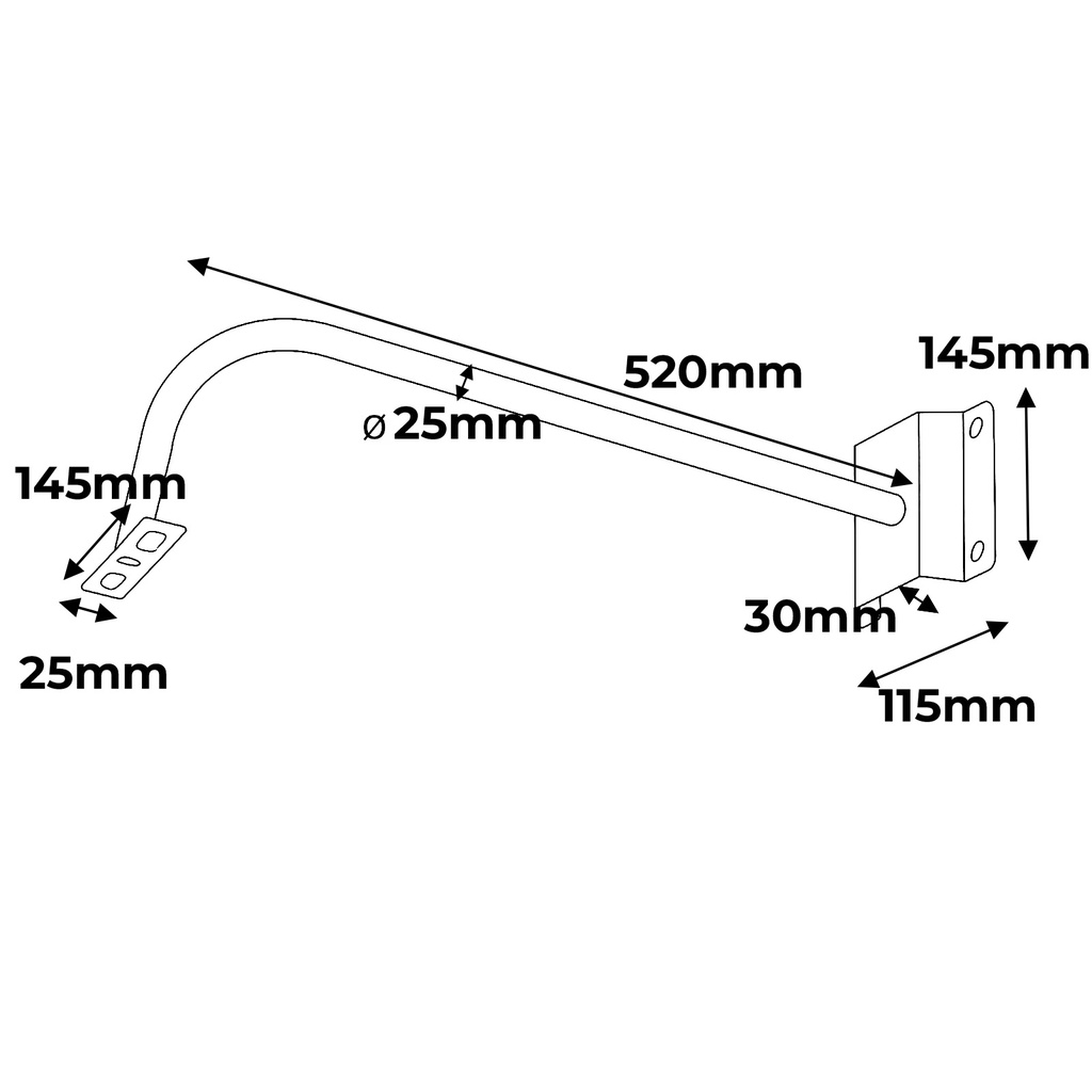  LED Projector Mount - 60cm