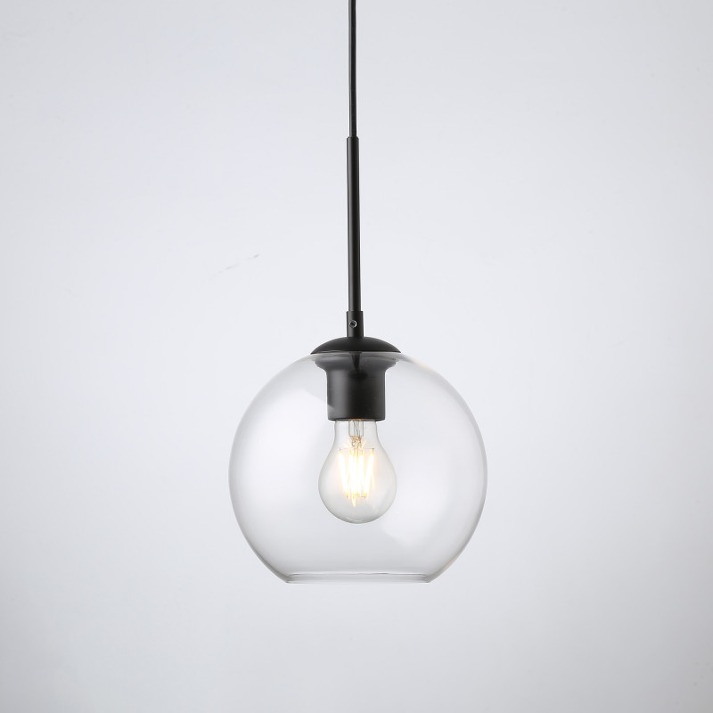 Luminária pendente de cristal "NOVA" E27